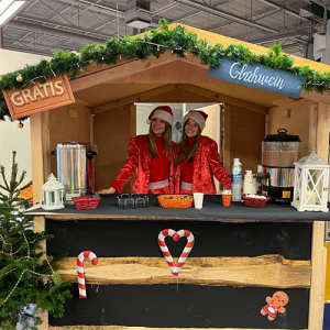 Glühwein kraam