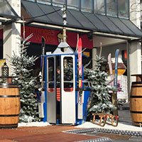 kerstactiviteiten winkelcentrum winter decoratie
